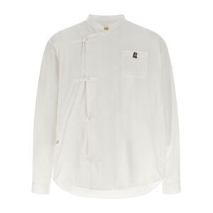 Undercover White Cotton Men's Blouse